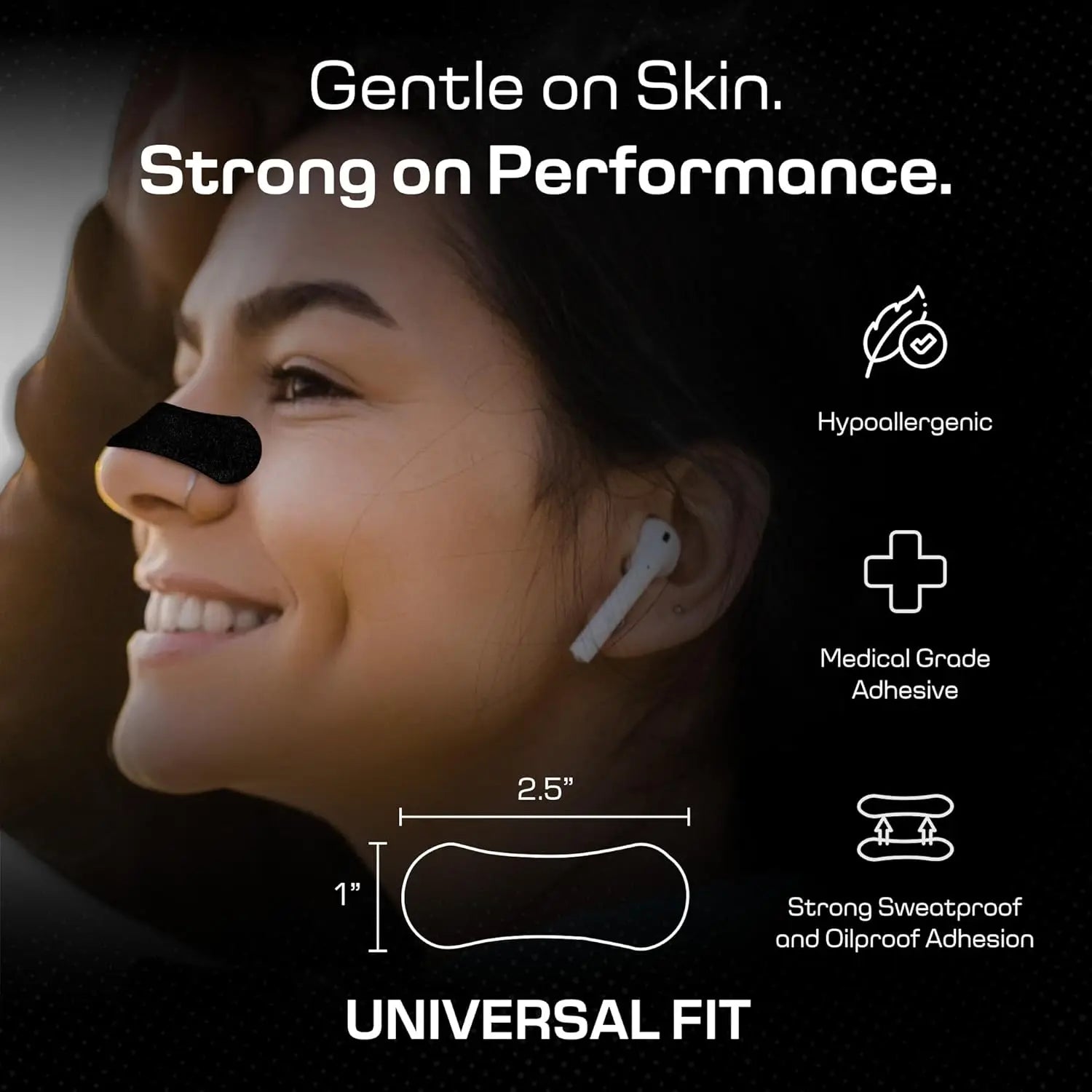 Dream Sleepify™ Nasal Strips for Breathing Support & Snore Reduction