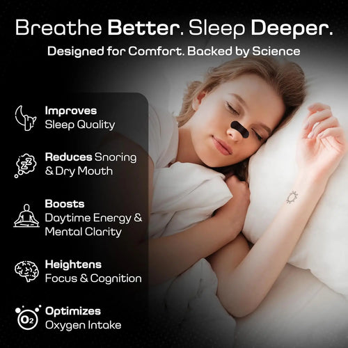 Dream Sleepify™ Nasal Strips for Breathing Support & Snore Reduction